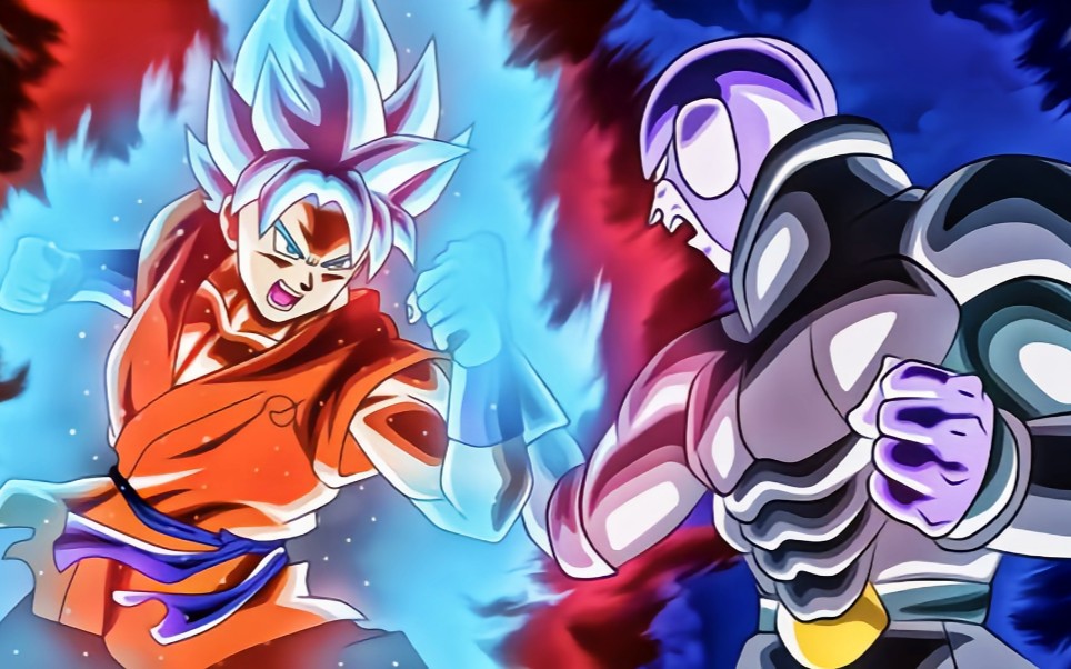 【龙珠超/踩点/高燃】悟空vs希特,互相超越极限的战斗