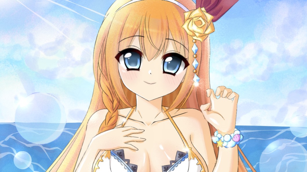 【指绘】泳装佩可莉姆