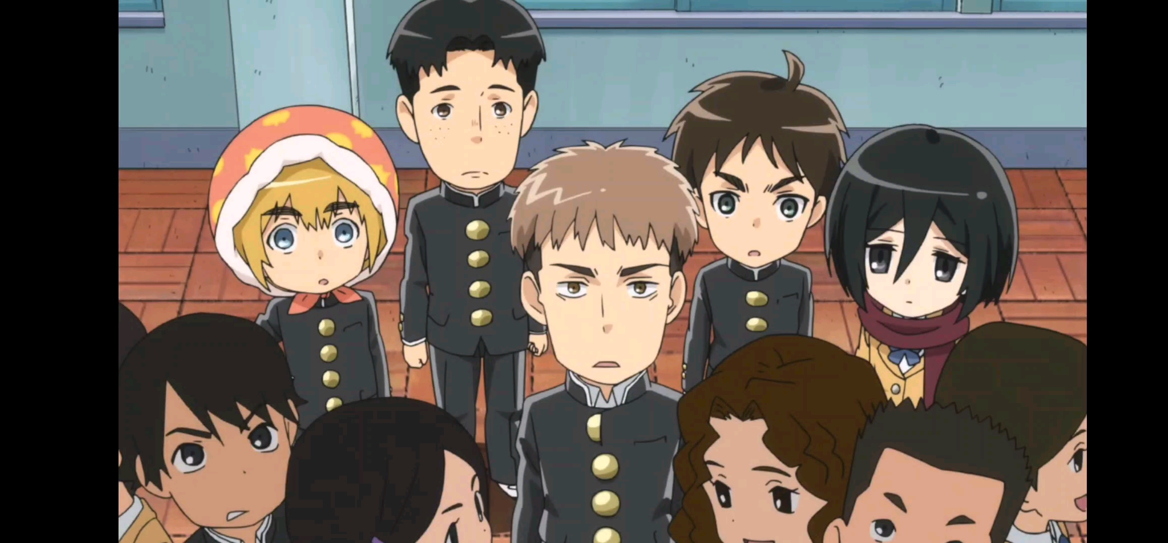 进击巨人中学校园丑闻于会长选举4k60帧剪辑p1