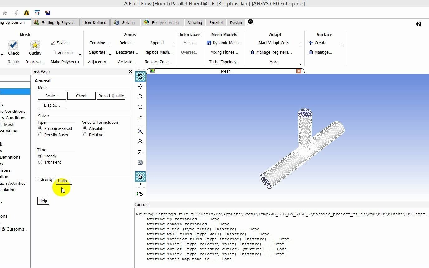 workbench流热固耦合管道建模02哔哩哔哩bilibili