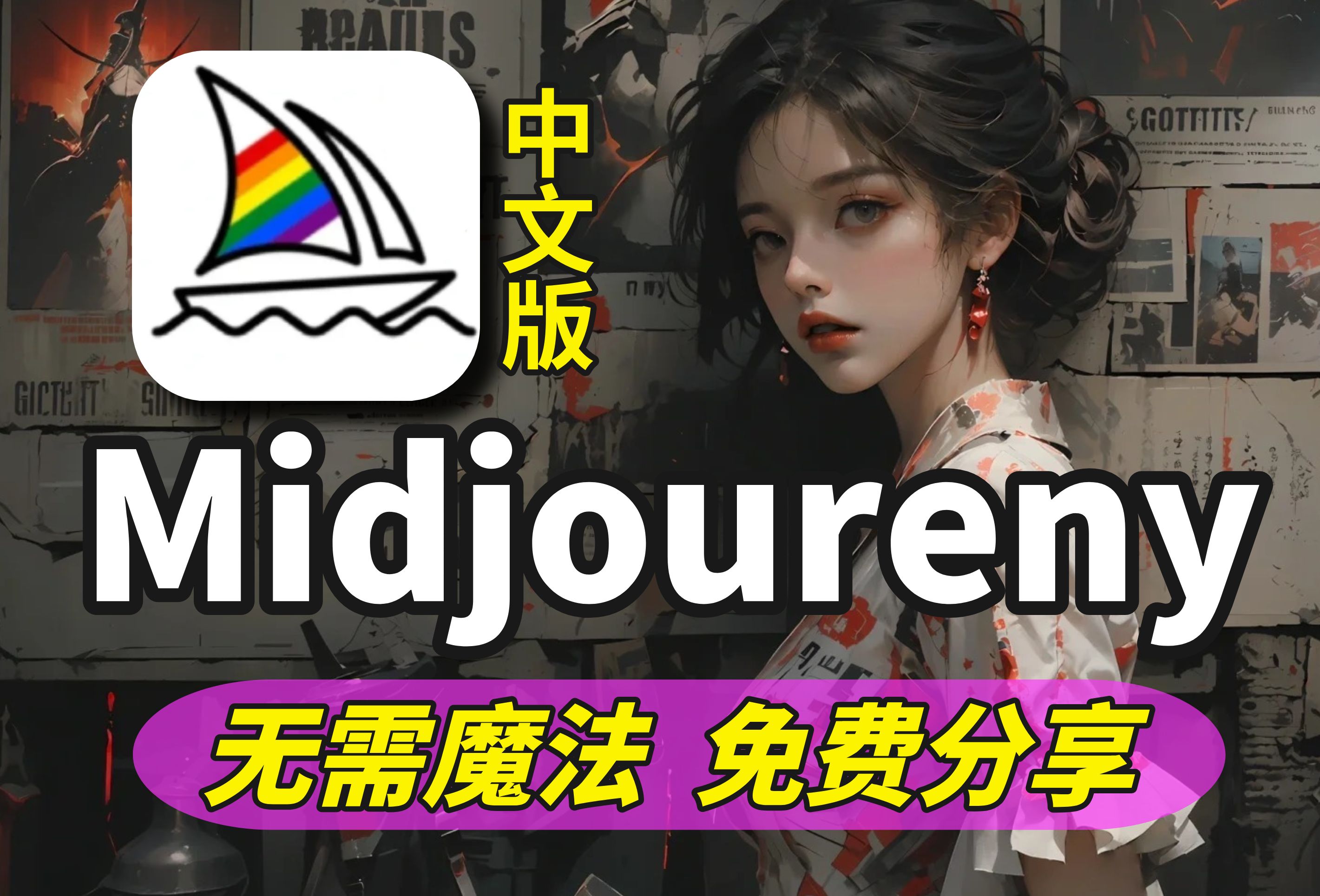 【Midjourney最新版】25全球最牛AI绘图网站 Midjourney中文版教程,配网站~midjourney注册、midjourney下载、AI绘画哔哩哔哩bilibili