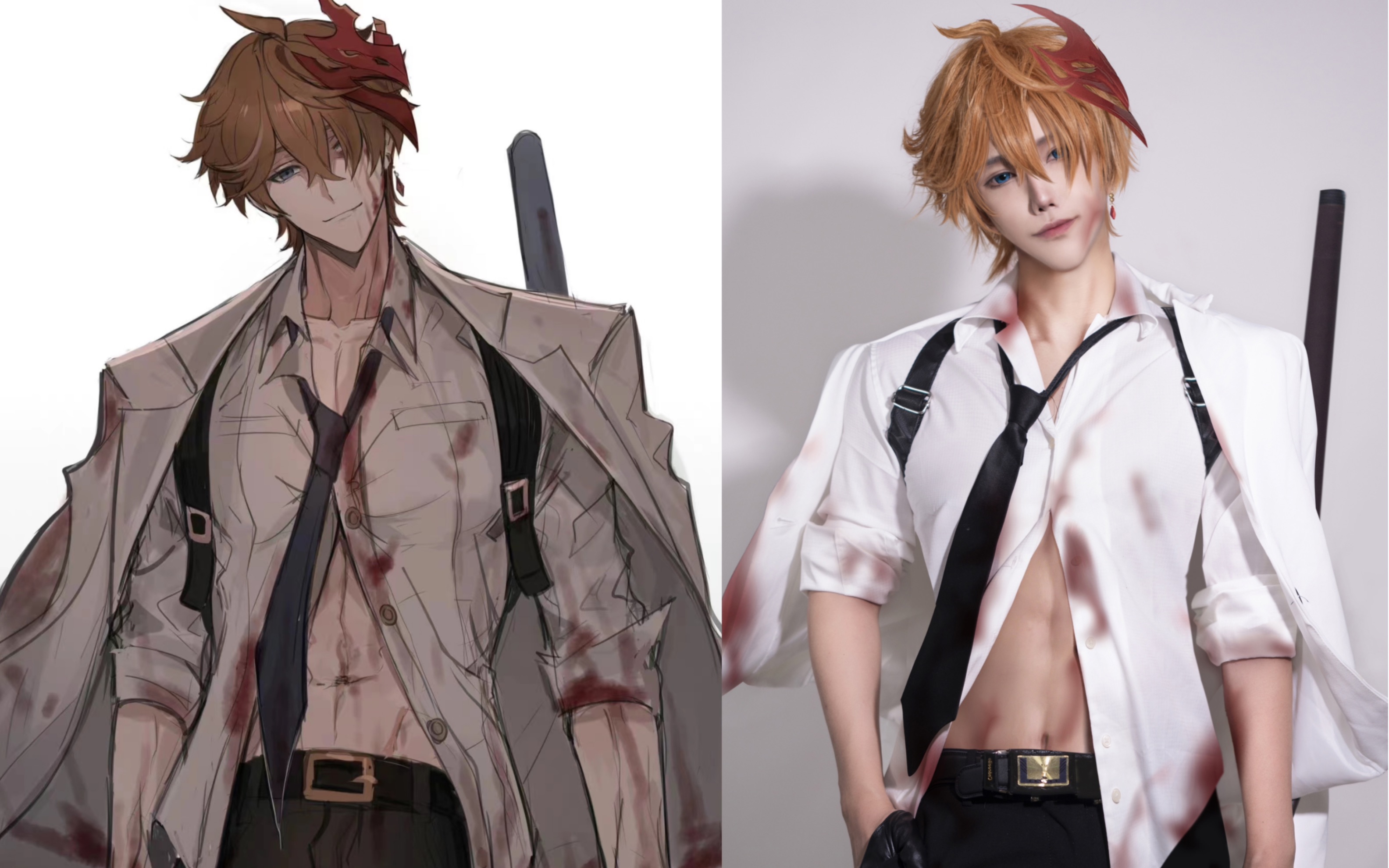 【原神达达利亚cos】不懂西装暴徒达达利亚的没福了