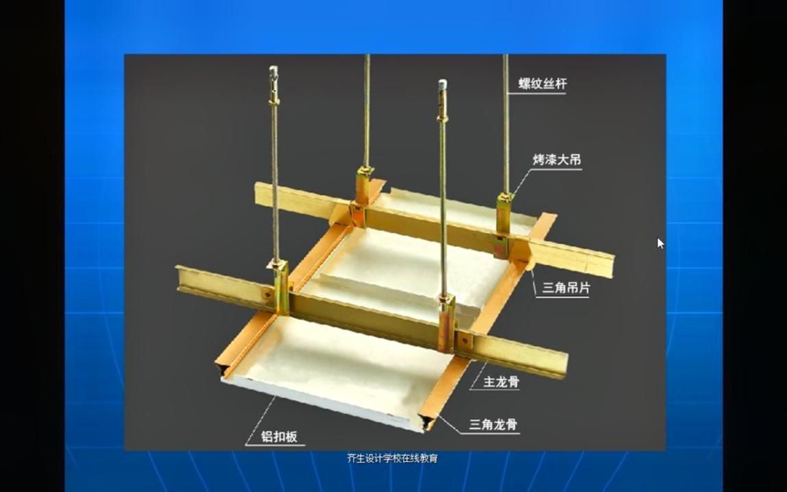 装修工艺:厨房卫生间吊顶常用的铝扣板到底是怎么扣上去的?哔哩哔哩bilibili