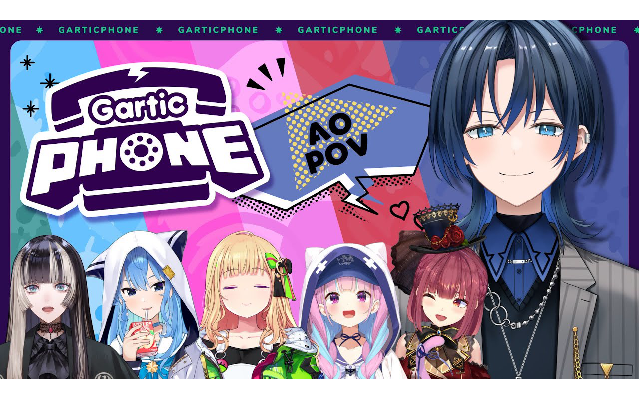 【gartic phone】孤高の漫画家…そういう呼ばれ方もしているね【火威