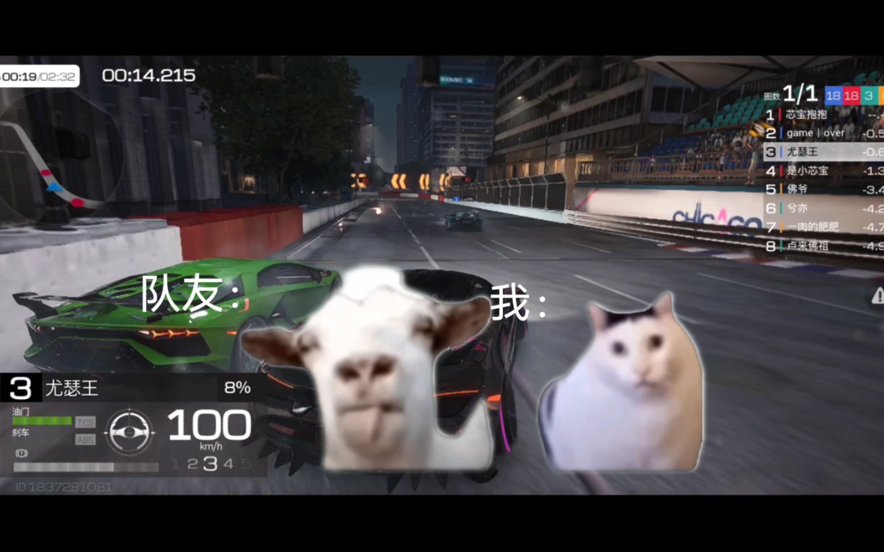 当你把你队友鱼雷了huh猫