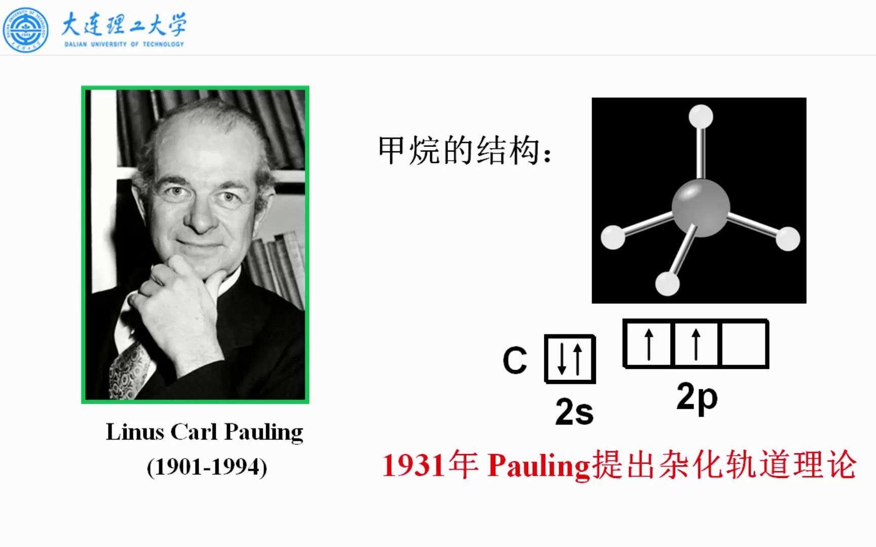 大连理工大学《无机化学》0904 杂化轨道理论的基本要点哔哩哔哩bilibili