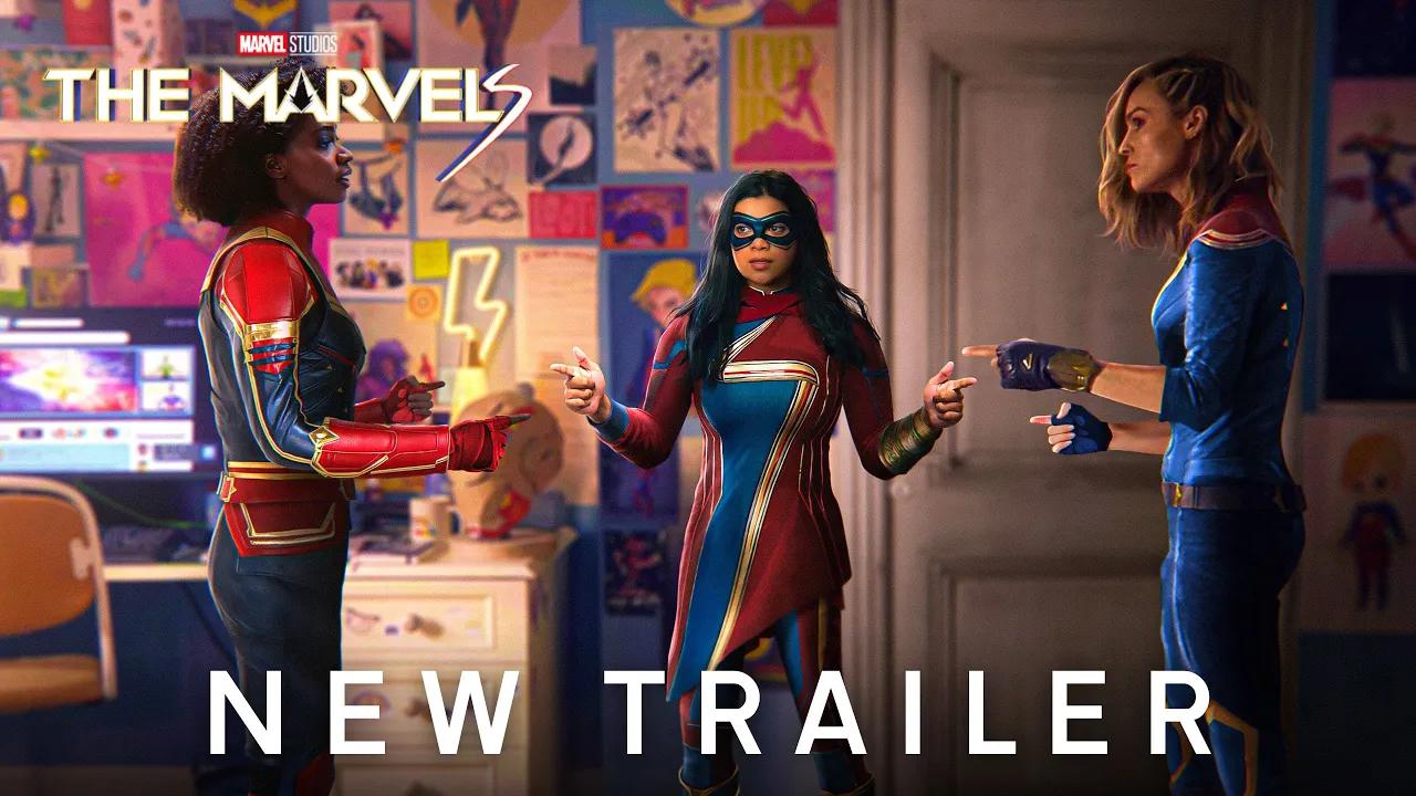 marvel studios the marvels – new trailer (2023) captain marvel
