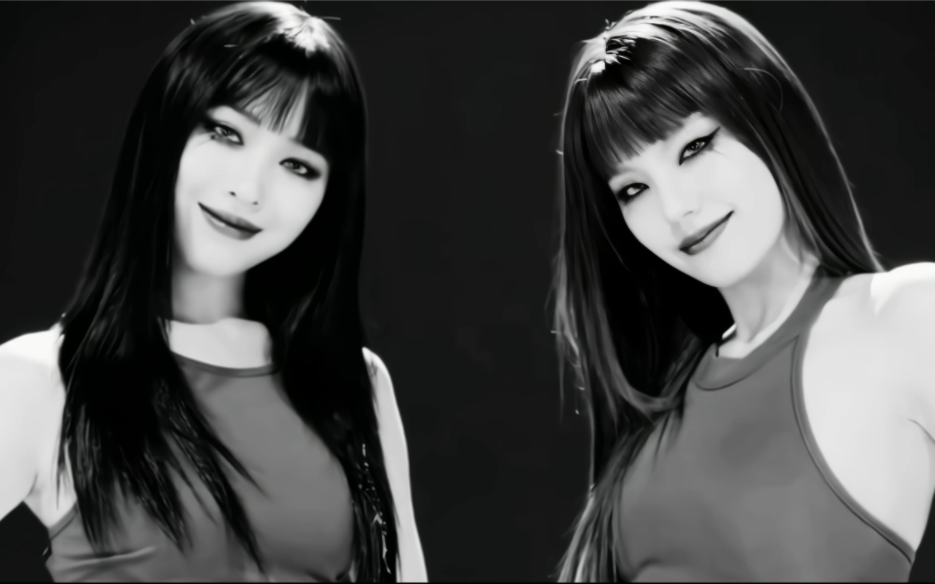 黑白双生极致拉扯的气息