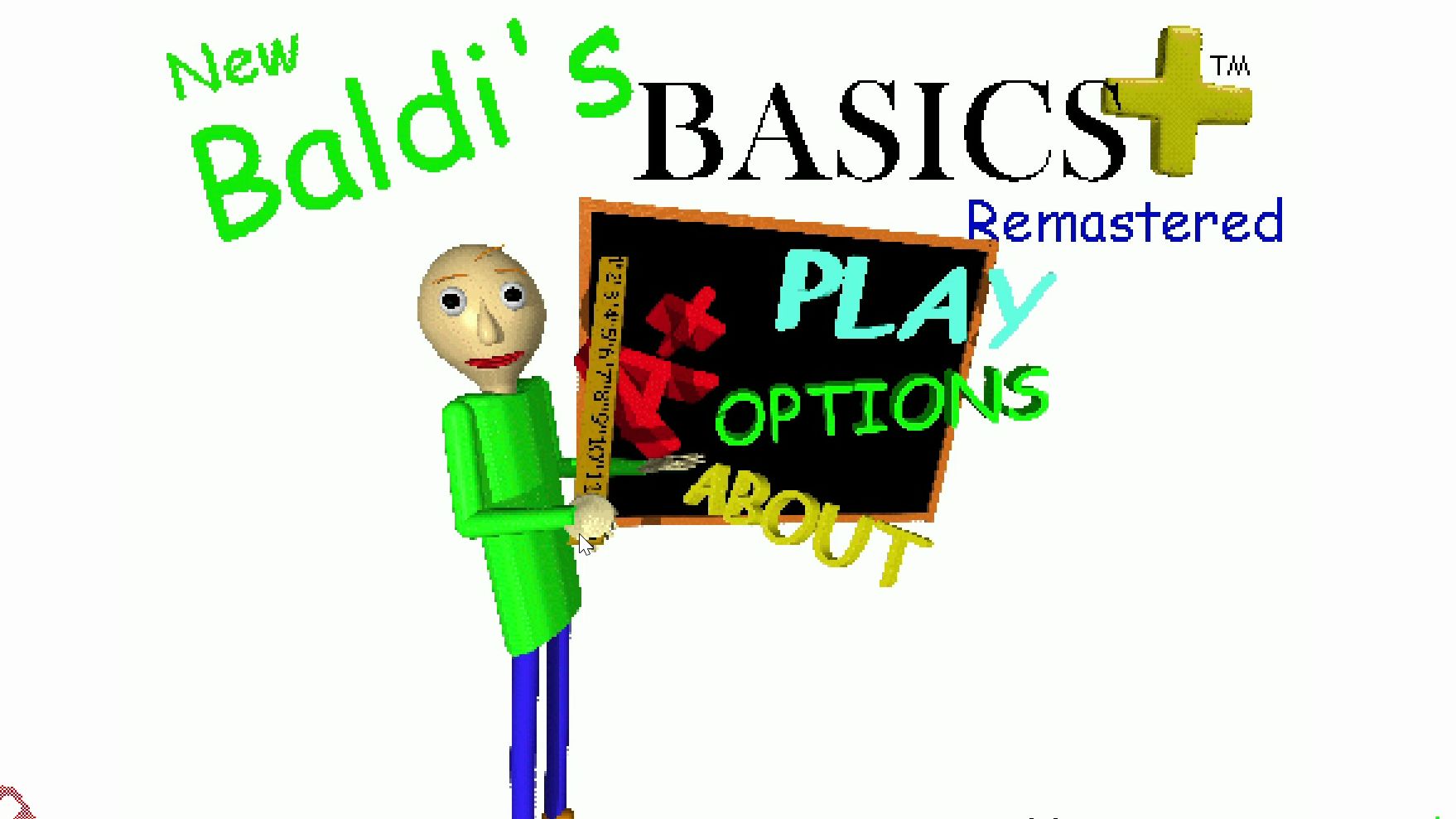 巴迪老师的基础教育PLUS重制版!(New Baldi's Basics Plus Remastered )