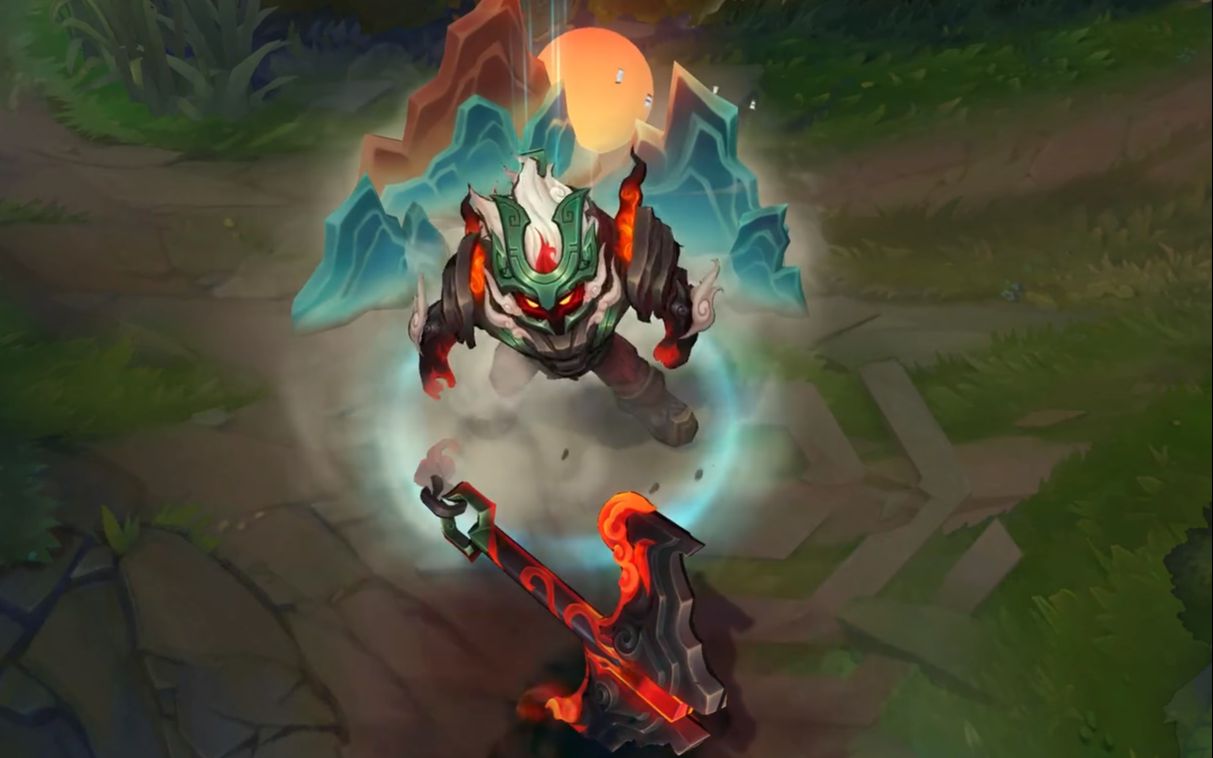 年初质量最爆炸的皮肤山海经深海泰坦牛年限定瞬间就不香了