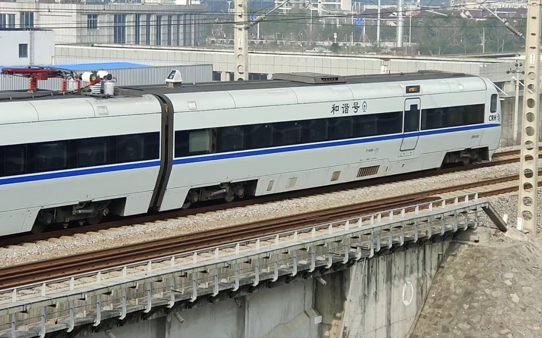 2.19摄 海安站调hxn5b 0314调车 d5592次 crh1b 1053