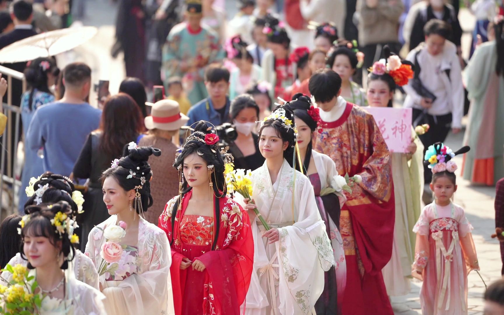 2023年3月4日南宁花朝节巡游