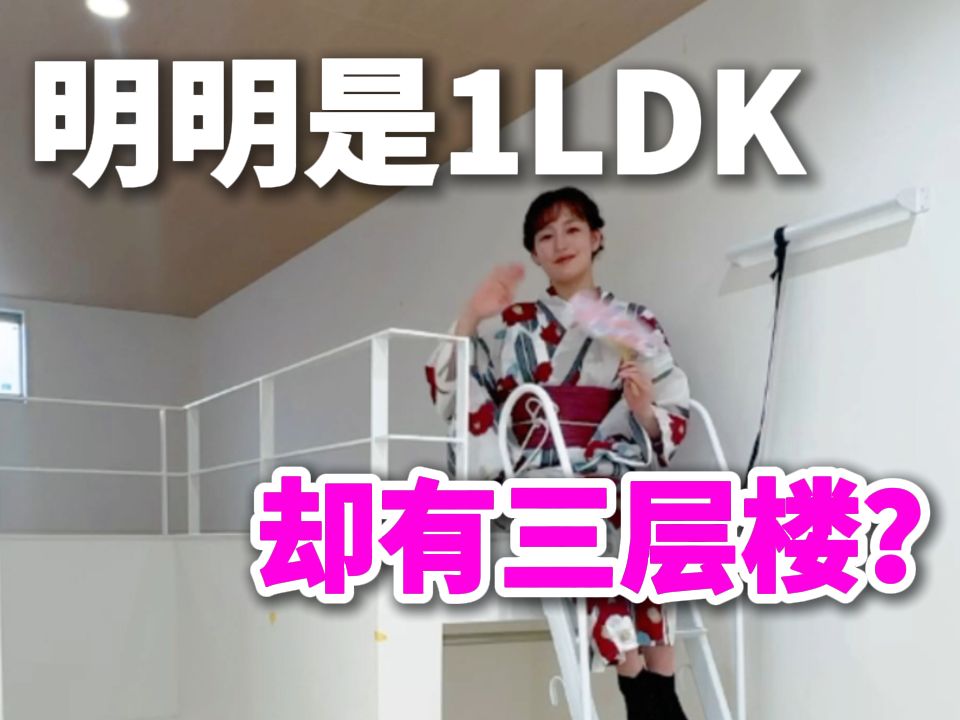 明明是1LDK 却有三层楼?【东京台东区适合单身人士】哔哩哔哩bilibili