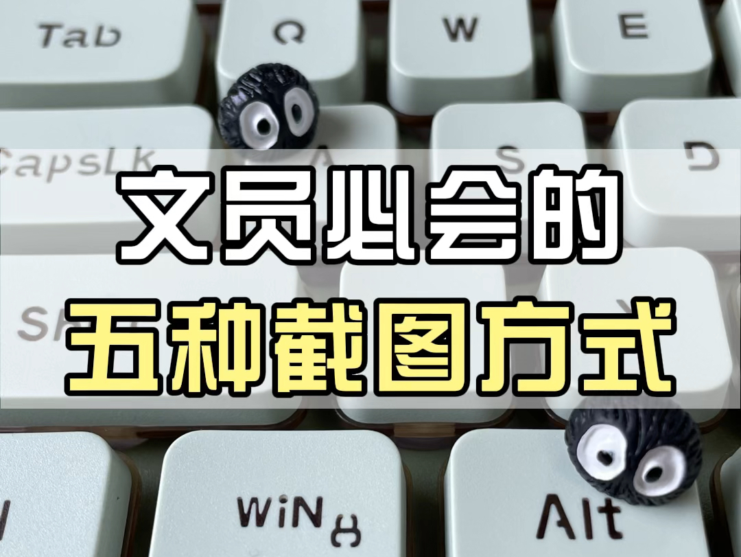 电脑的5种截图方式哔哩哔哩bilibili