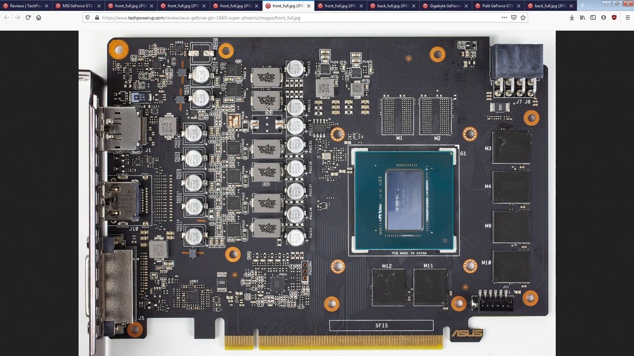 闲聊华硕微星技嘉索泰gtx 1660 super pcb 设计