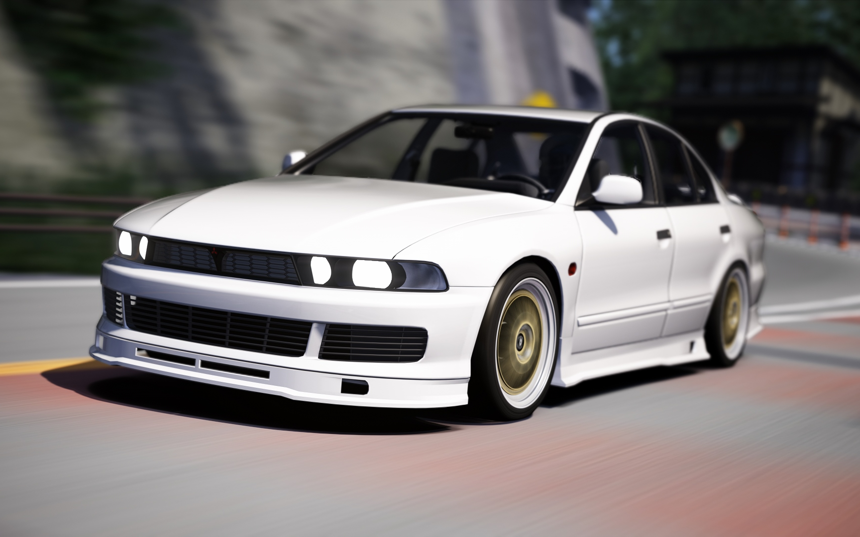 90神力科莎assettocorsa车辆mod三菱戈蓝mitsubishigalantvr41998