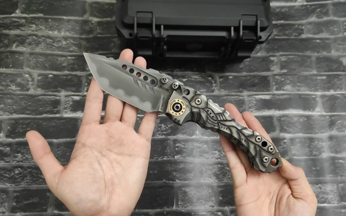 米勒火山版t1-重型折刀61开箱后一见钟情,让人爱不释手!