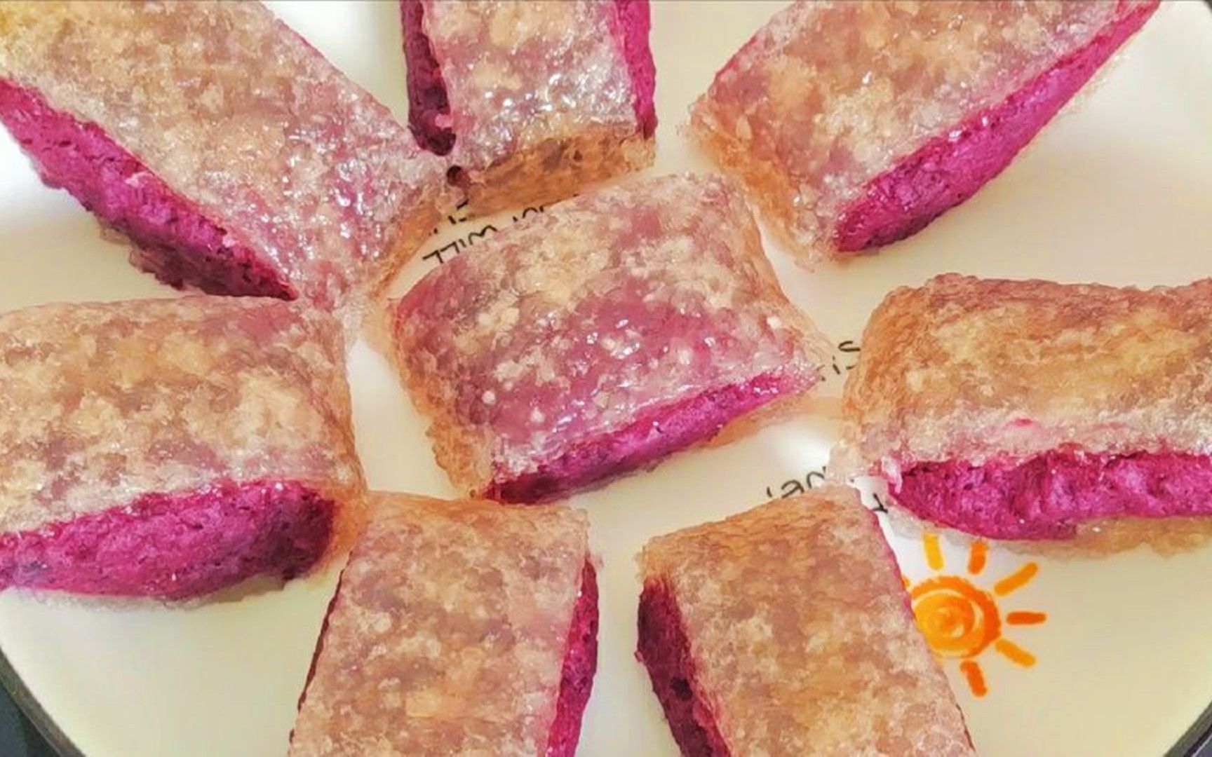 紫薯饼最好吃的做法，不用面粉，不加水，健康又美味，做法还简单 - 哔哩哔哩