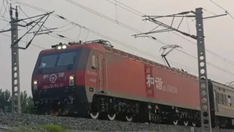 客车T124次永清站两道通过，轮轨声百听不厌