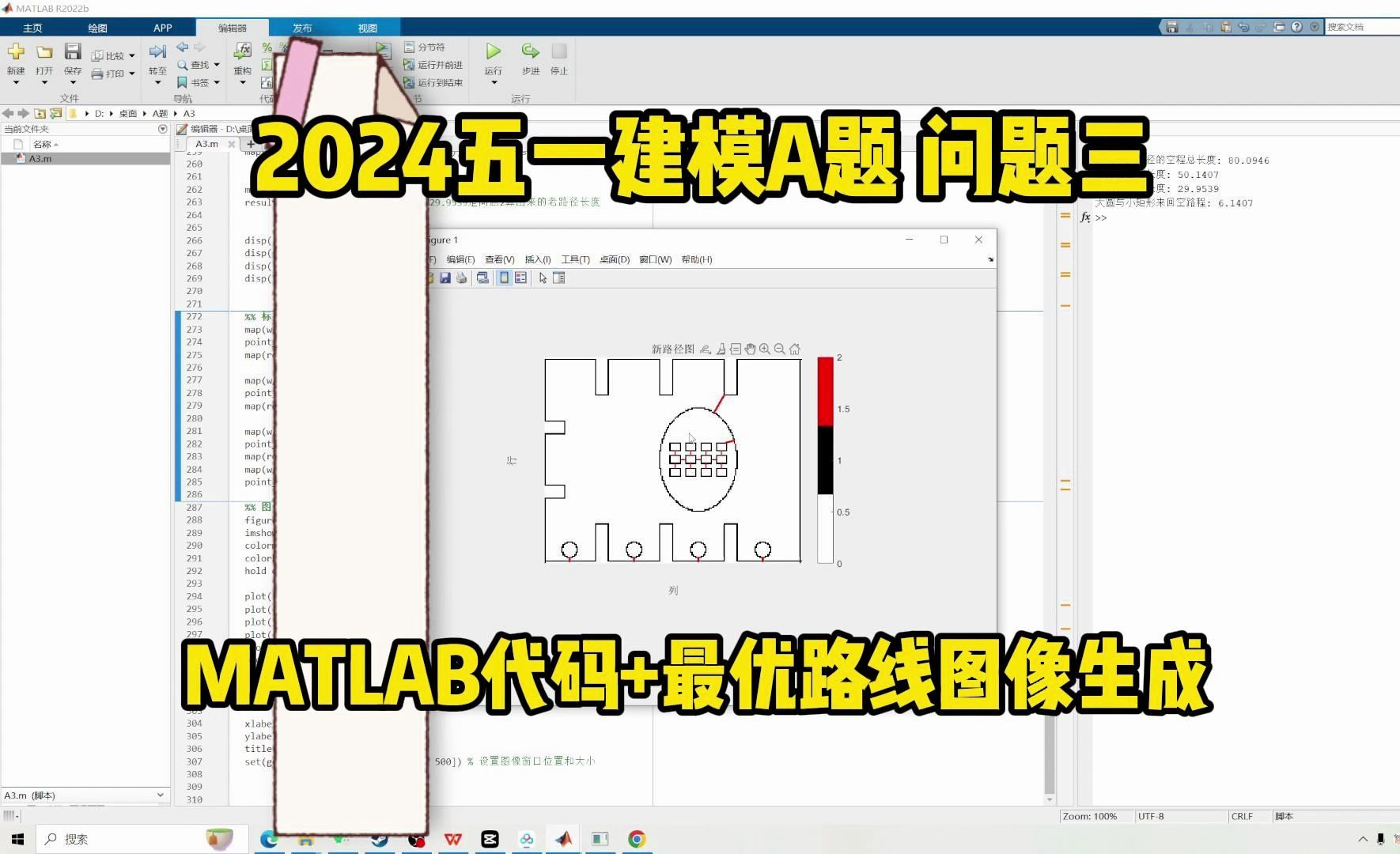 2024五一杯数学建模A题 问题三 MATLAB完整代码以及最优空程路线思路讲解哔哩哔哩bilibili