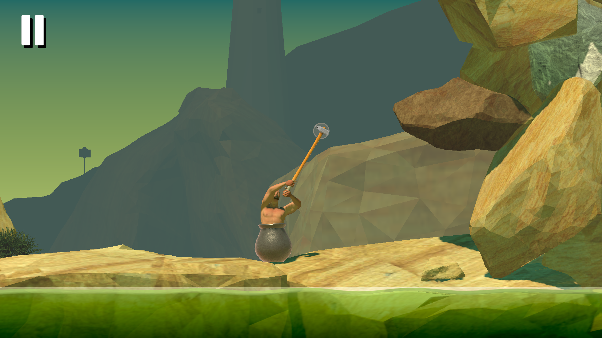 【getting over it】新人制作_哔哩哔哩 (゜-゜)つロ 干杯~-bilibili