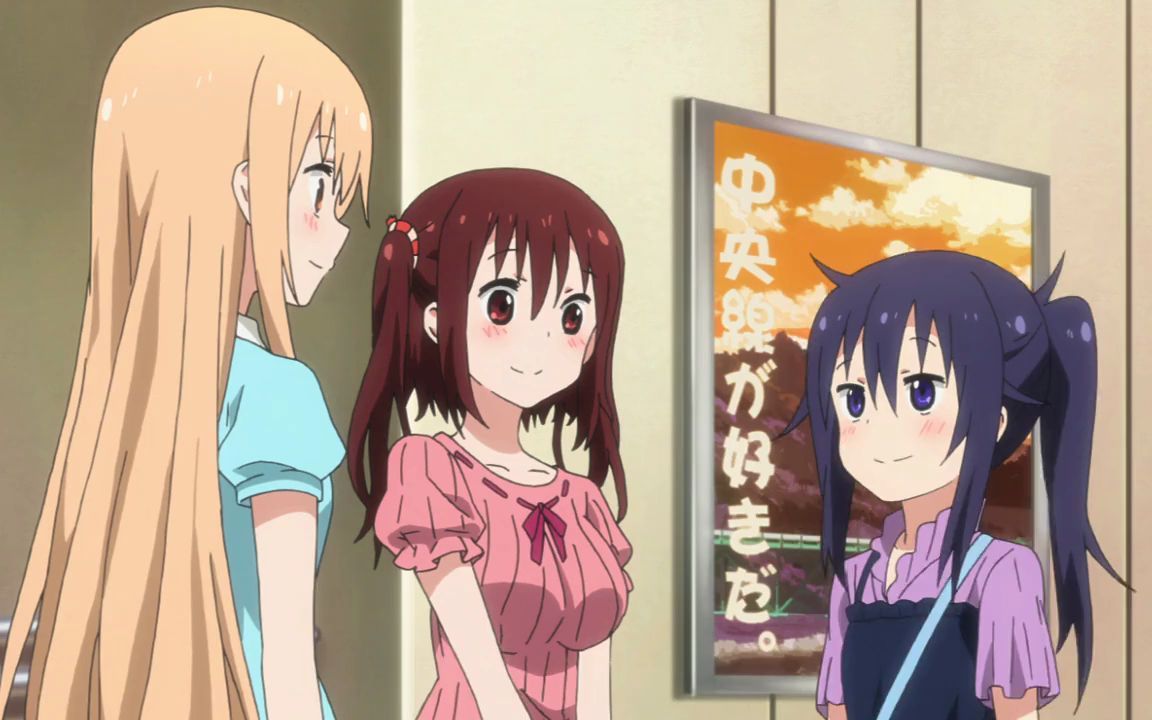 干物妹小埋小埋和闺蜜逛街一起试衣服她们三个好可爱呀