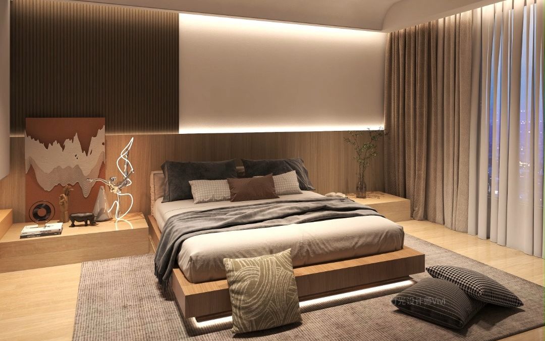 卧室设计其实真的很简单丨无主灯