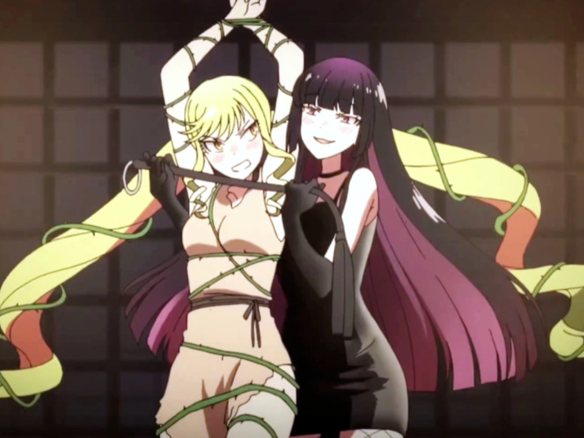 玩这么花啊,还玩捆绑