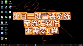 Download Video: 小白一键重装系统,无需U盘,没有流氓软件