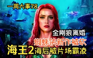 下载视频: 《海王2》海后遭遇片场霸凌！狼叔宣布离婚，蜘蛛侠新作被砍