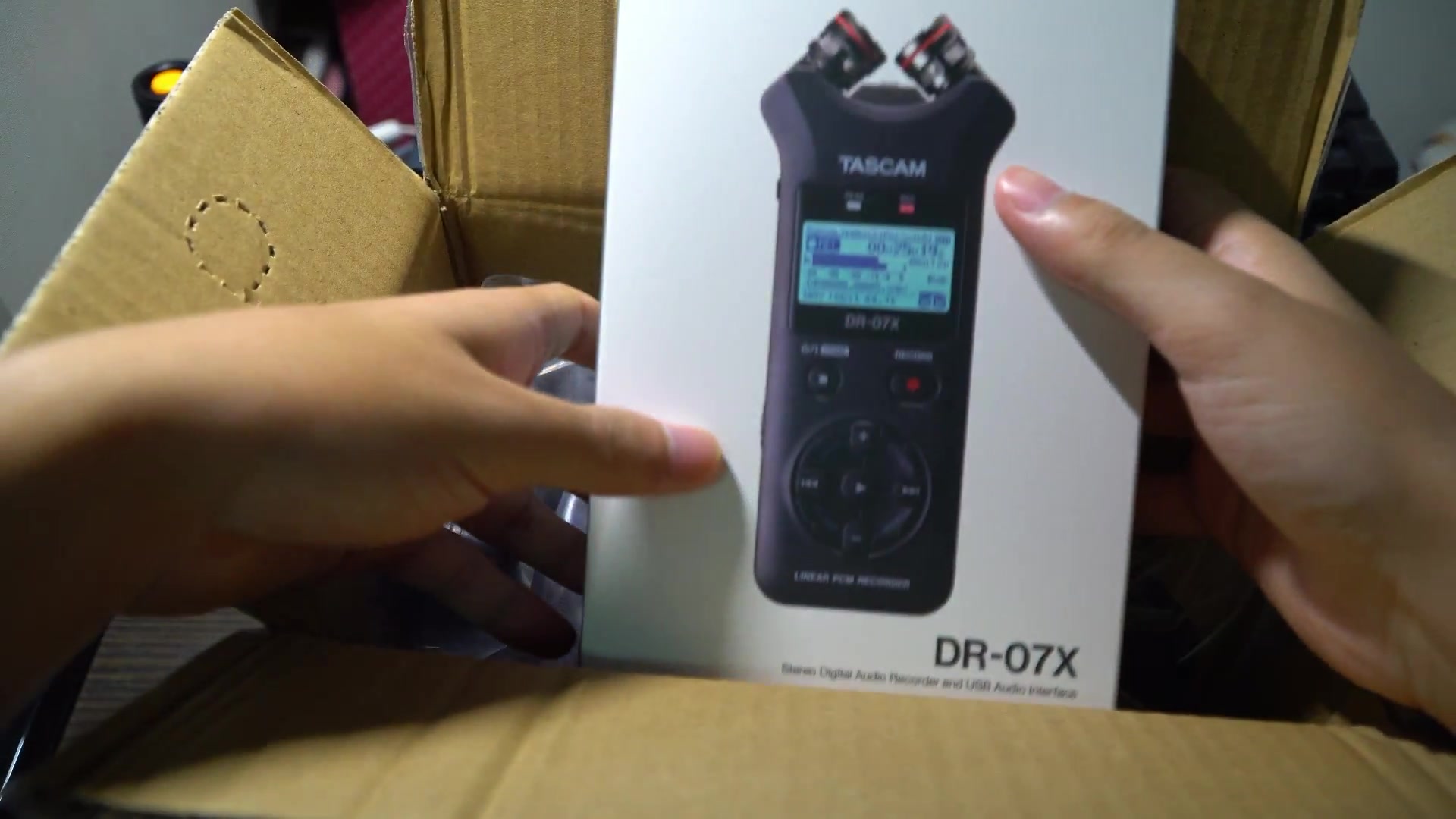 【开箱】Tascam DR07X录音机 提升vlog音质第一步哔哩哔哩bilibili