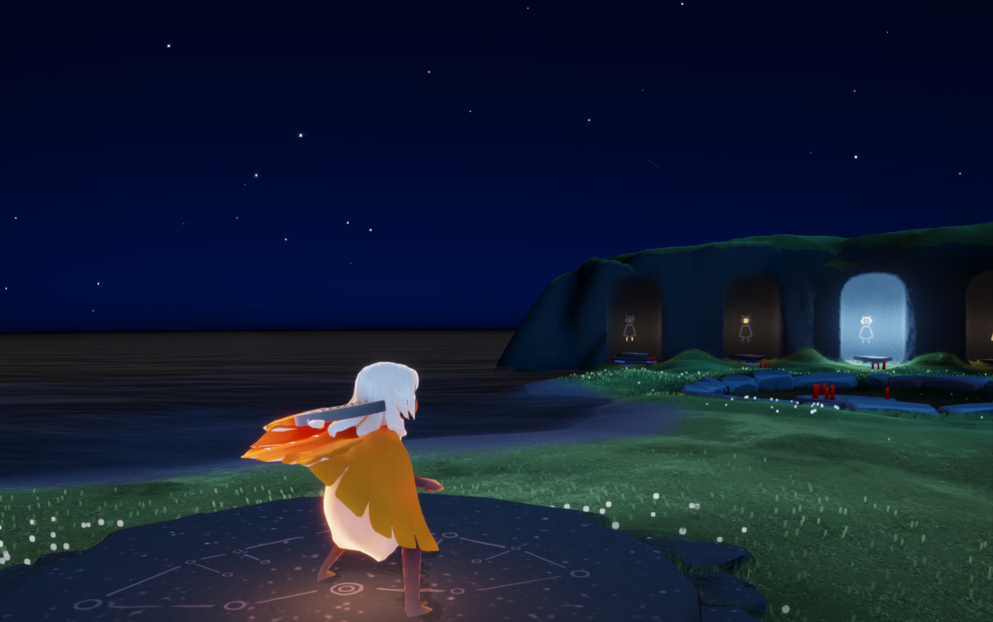 《光遇》小萌新兑换竖琴第二天 奏一曲《生日快乐》 (内含简单浅显的