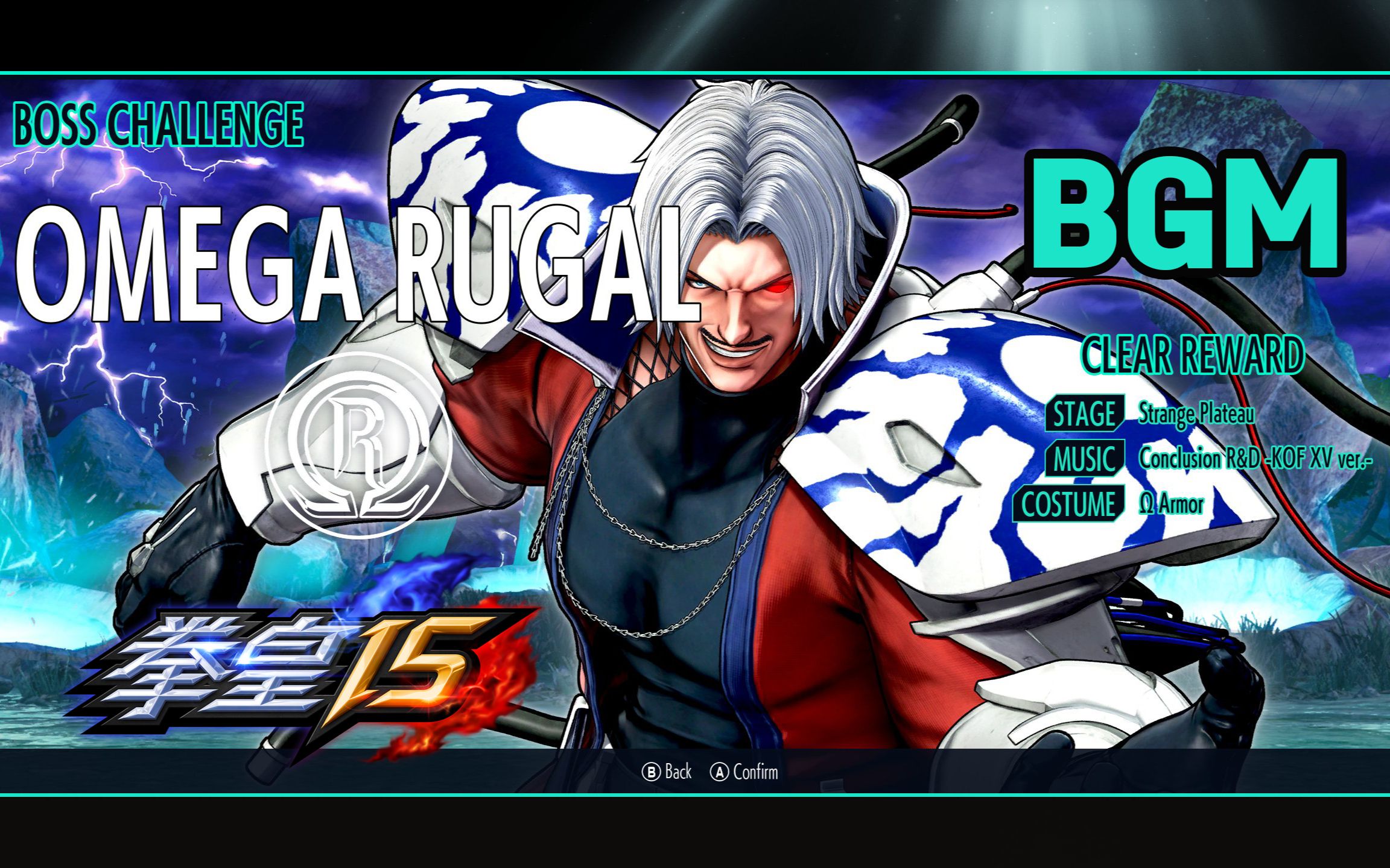 拳皇15Ω卢卡尔boss挑战场景bgmkofxvverconclusionrd完整版