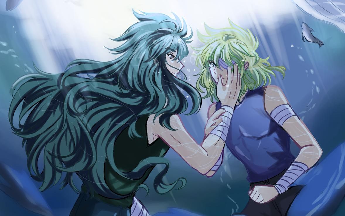 mugen 圣斗士 绝对零度 卡妙 vs 冰河 激战水瓶宫!