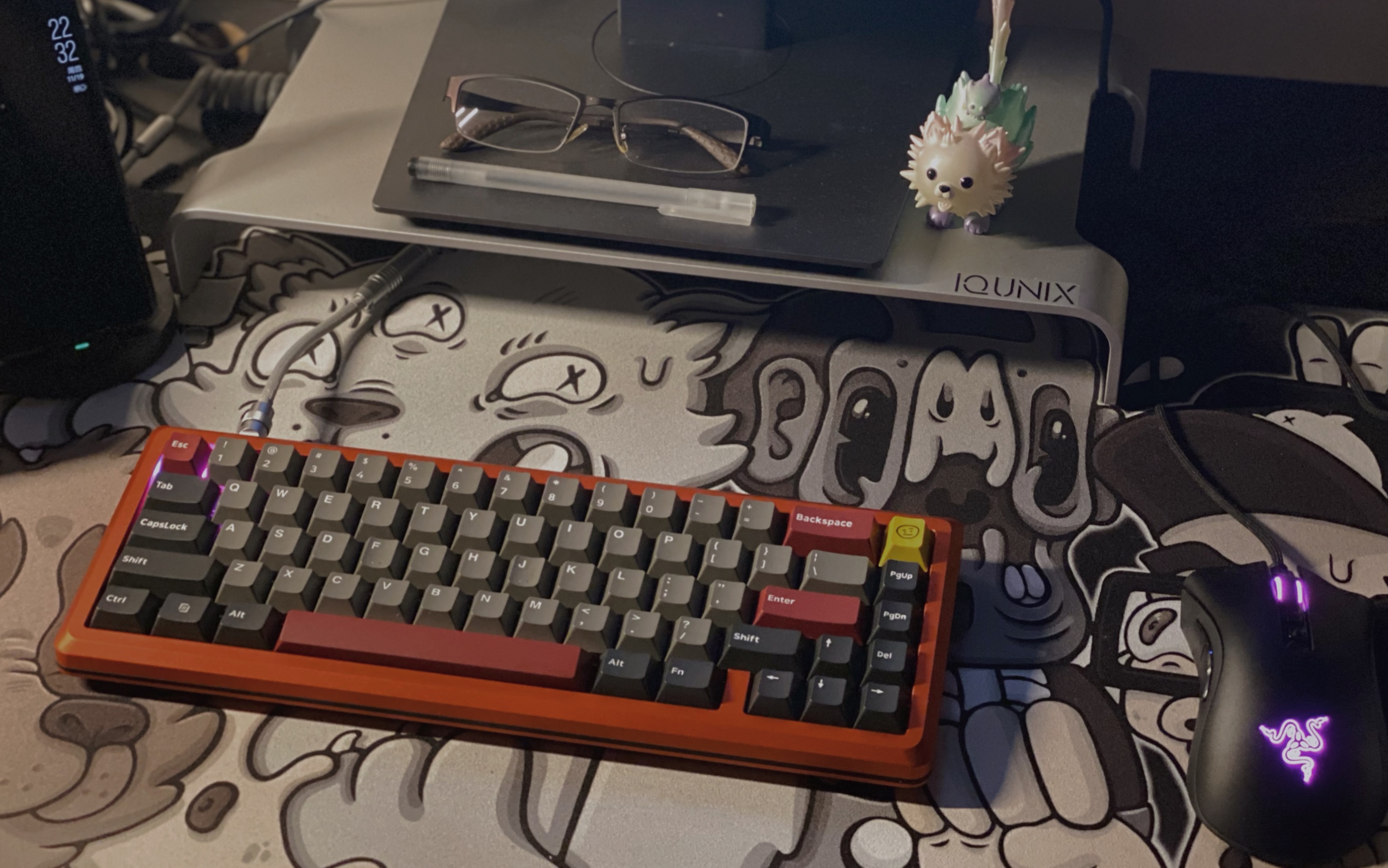 【打字音】vcr   akko 微微润滑粉轴_哔哩哔哩 (゜-゜)つロ 干杯