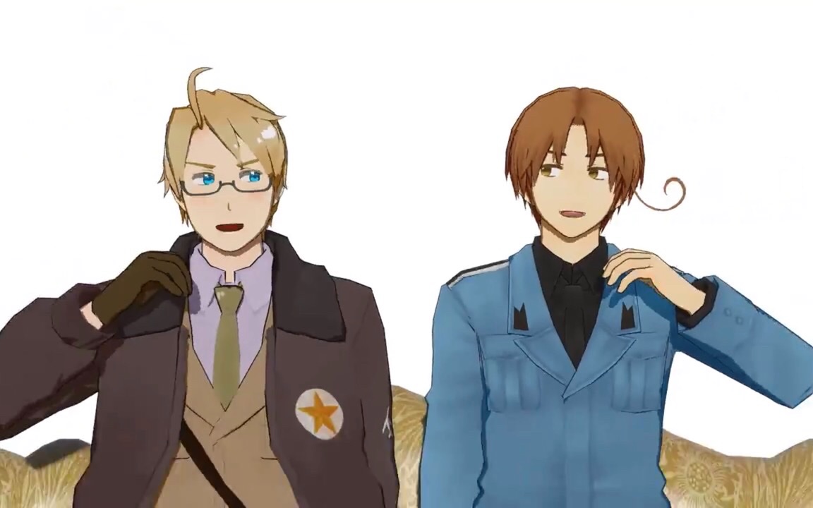 【aph/mmd】envy baby【ky組】