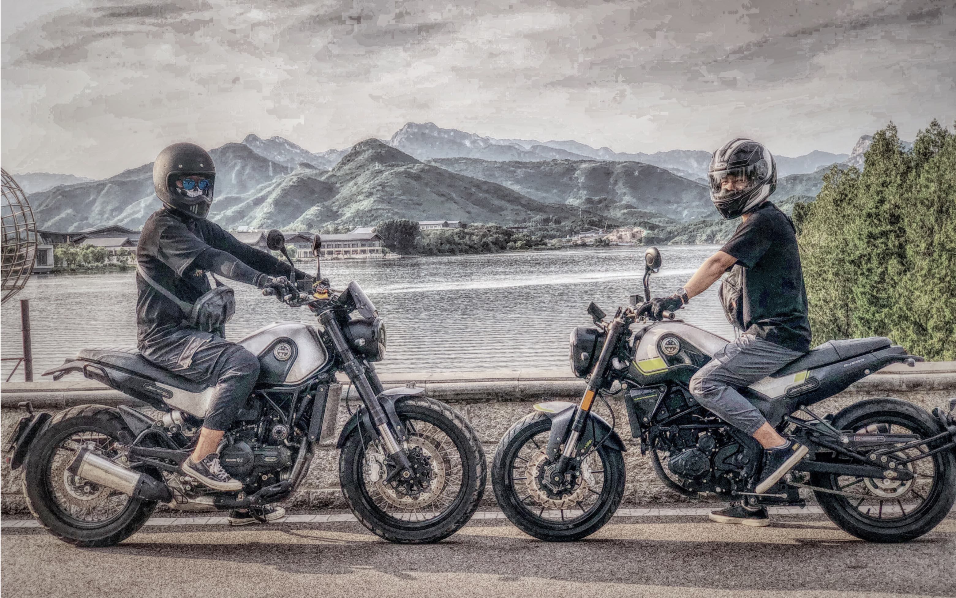 幼狮500与幼狮250周末小跑