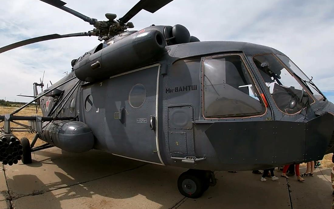 军队2019论坛俄罗斯陆军航空兵米8amtsh武装运输直升机绰号终结者