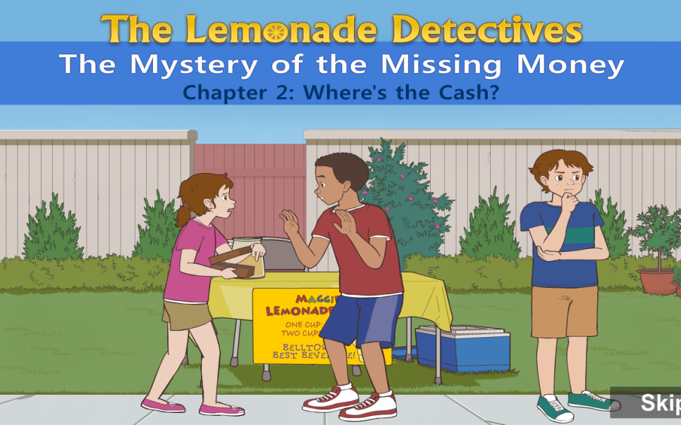 [图]小侦探们的探险故事The Lemonade Detectives，这么好的英文动画系列—含配套绘本、单词和音频MP3