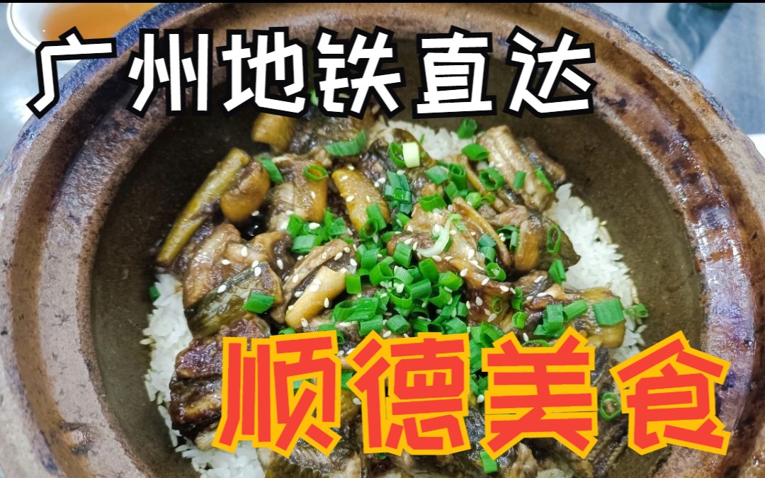 关于我从广州坐地铁去顺德吃午饭这件事...(顺德美食合集)哔哩哔哩bilibili