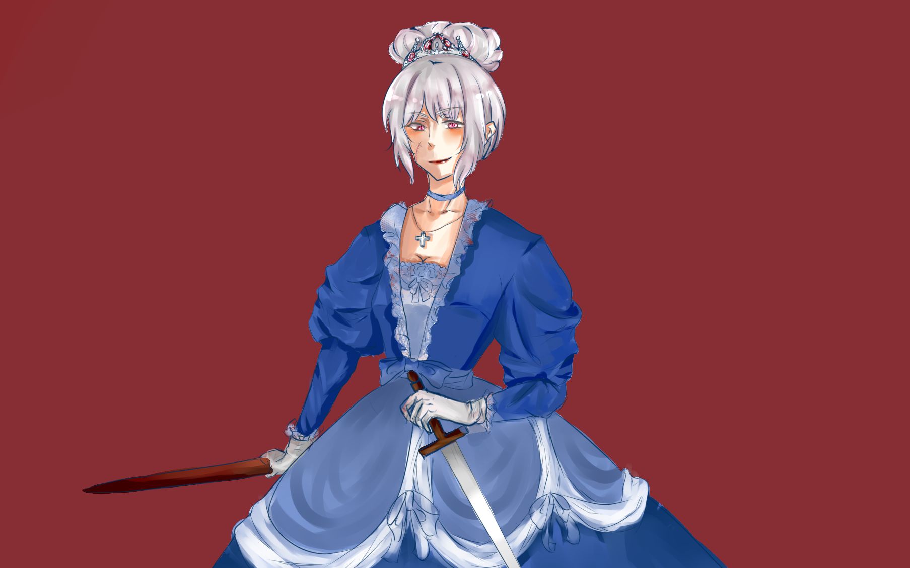 【aph同人】画一个洛可可风格的普娘