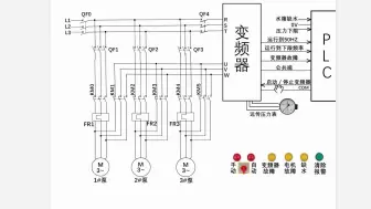 Download Video: 变频恒压供水第3集之PLC实物模拟出师篇