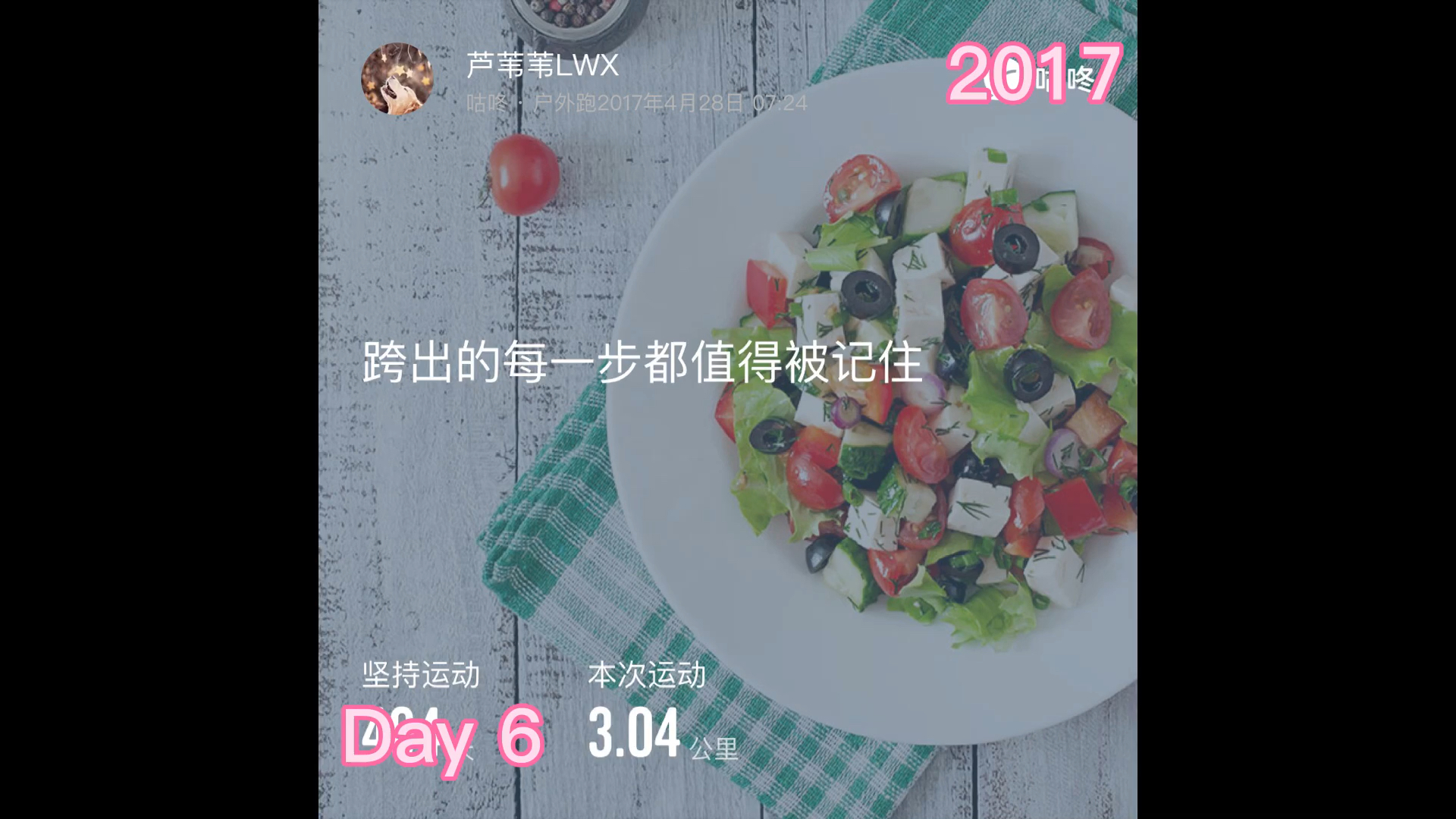 [图]Day 6 2017年. 身体是革命的本