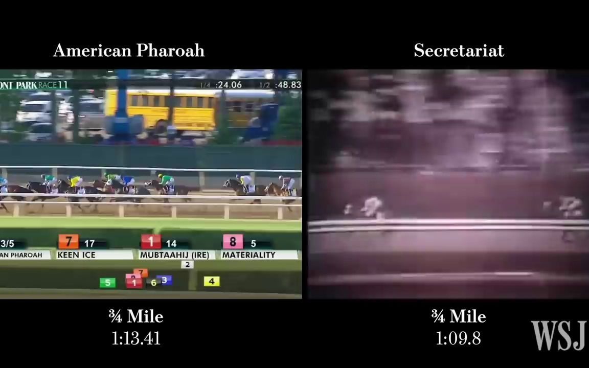 [图]秘书处（Secretariat）vs美国法老（American Pharoah）