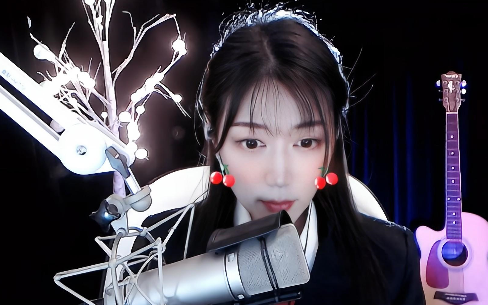 31【小阿青】直播翻唱 不要忘记我爱你,侧脸,爱你在心口难开,存在的