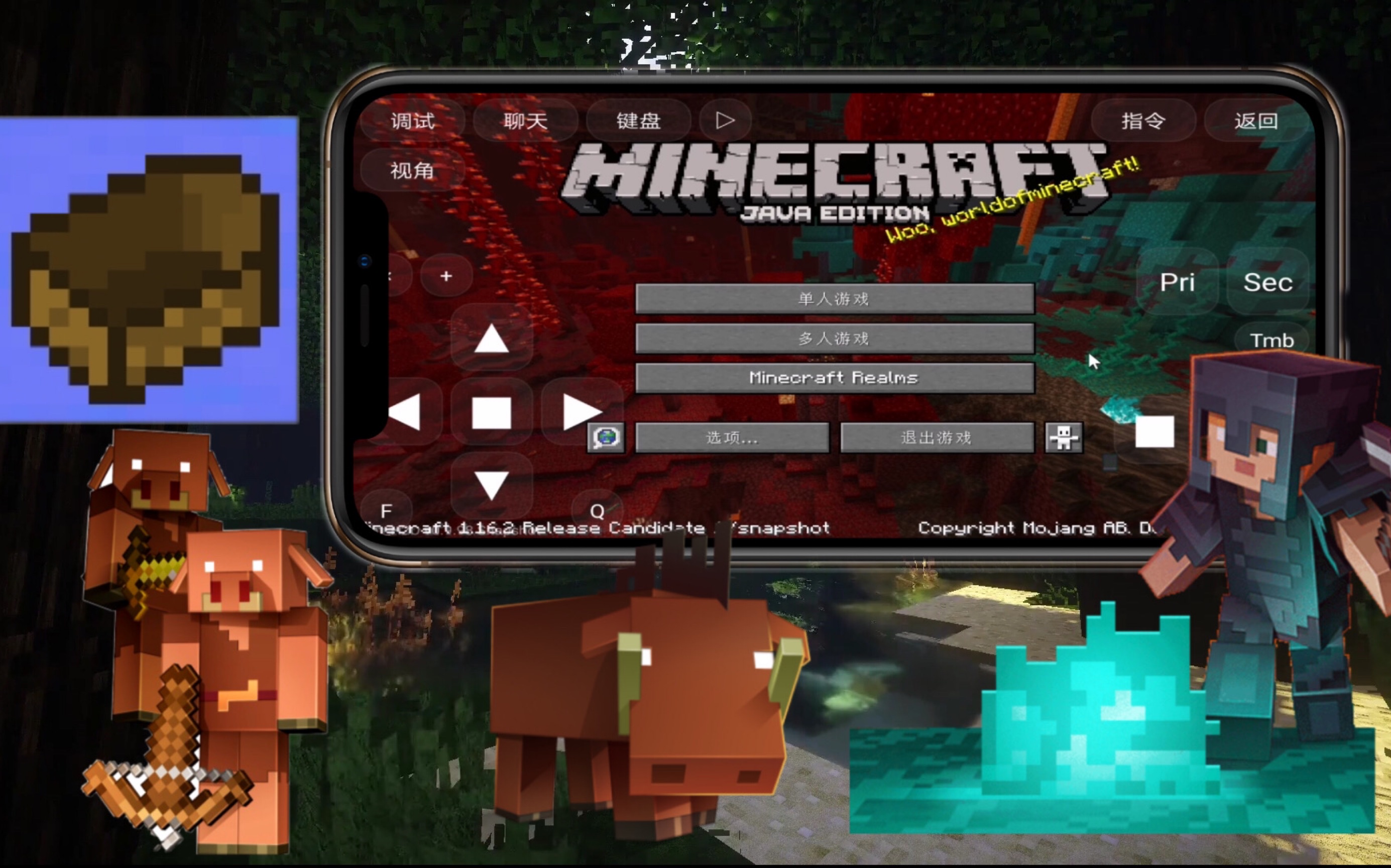 boat教你在安卓设备上流畅运行我的世界java116下界更新版本