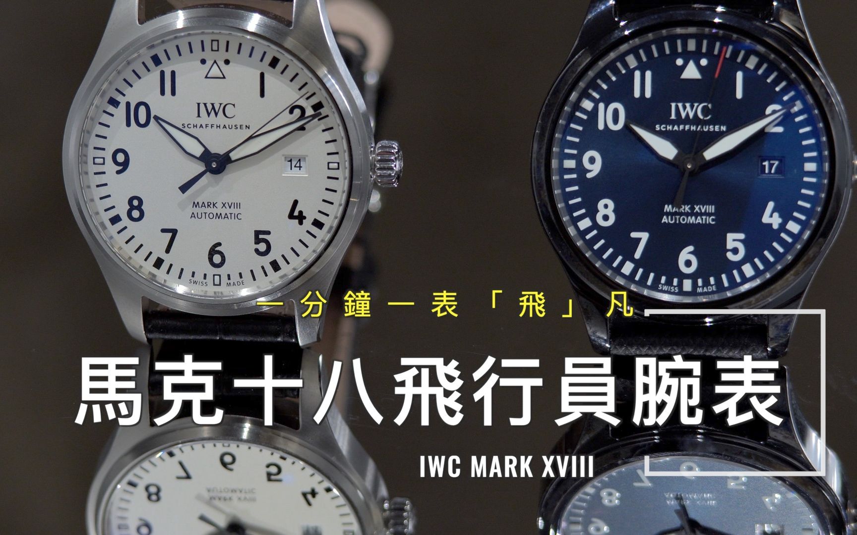 【一分钟一表「飞」凡】—— IWC 马克十八飞行员腕表哔哩哔哩bilibili