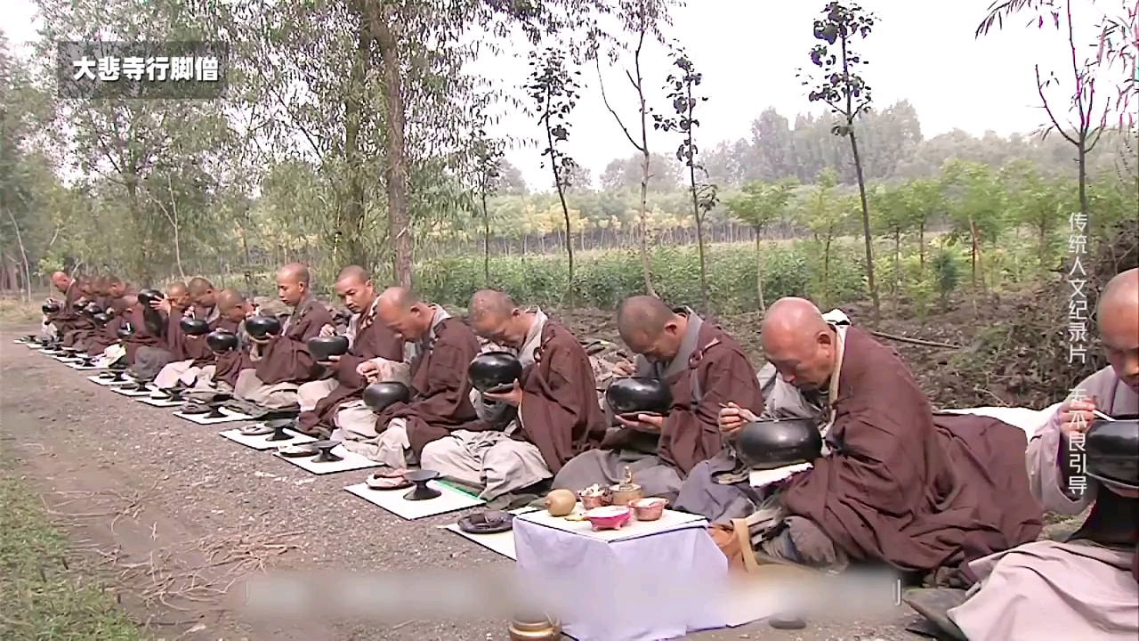 辽宁大悲寺行脚僧,徒步三千多公里沿途乞食,不受金钱只取食物