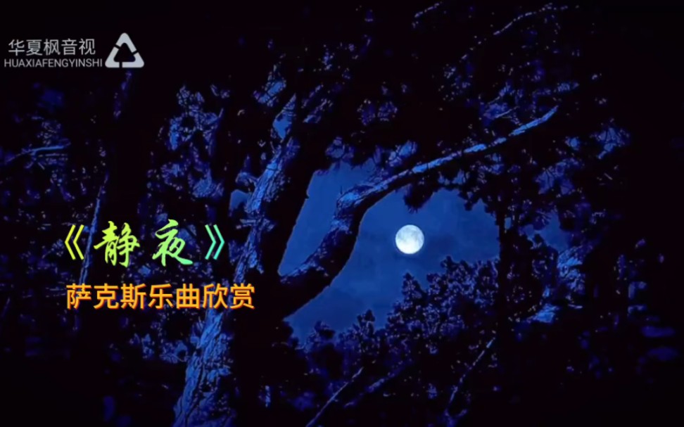 《静夜》萨克斯乐曲欣赏哔哩哔哩bilibili