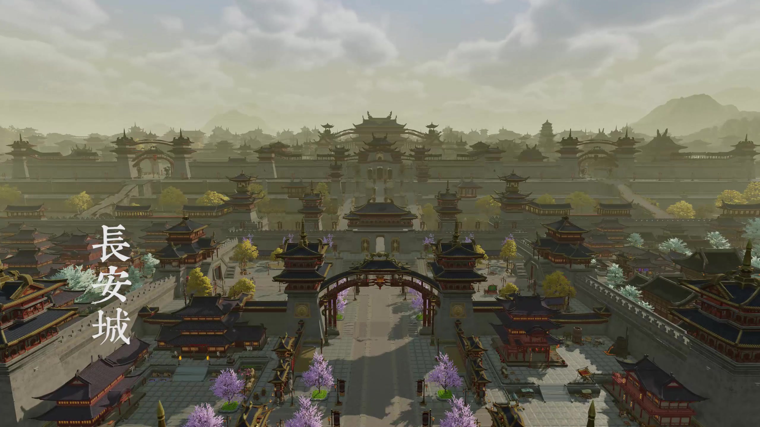 【盛世大唐】剑网三重制版盛世大唐风景_哔哩哔哩_bilibili